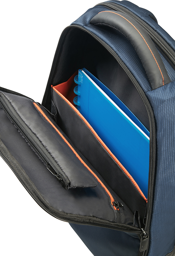 Samsonite 16N-01-005 Qibyte 15.6″ Mavi Notebook Sırt Çantası 