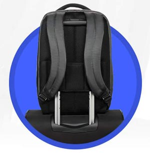 Samsonite 16N-01-005 Qibyte 15.6″ Mavi Notebook Sırt Çantası 