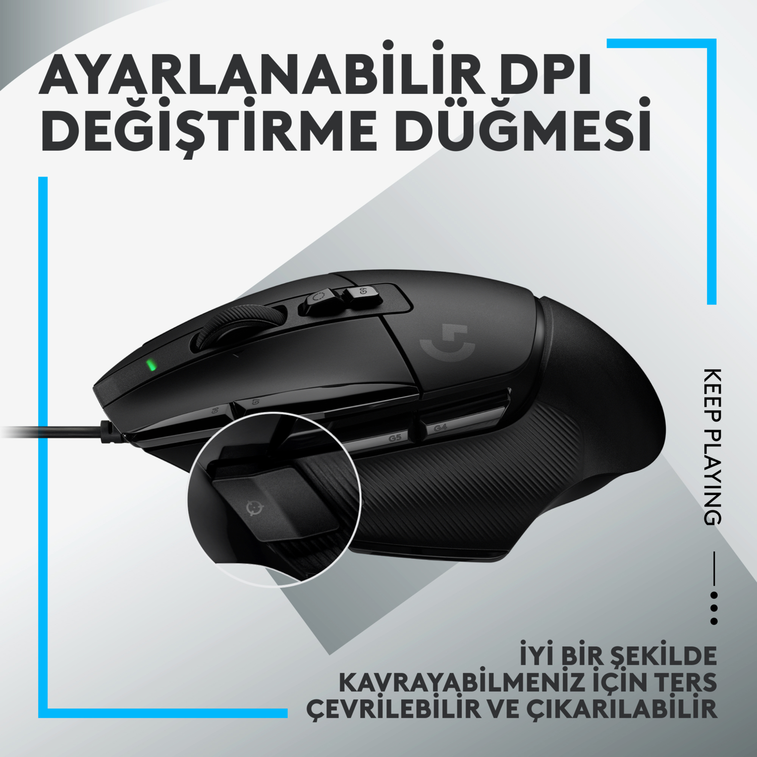 Logitech G502 X 910-006139 Kablolu Gaming Mouse