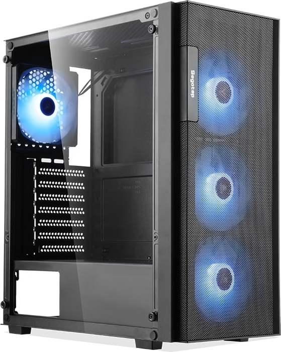 SEGOTEP Axe 5 Siyah 750W 80+ Bronze PCIE 5.1 Midi Tower Kasa
