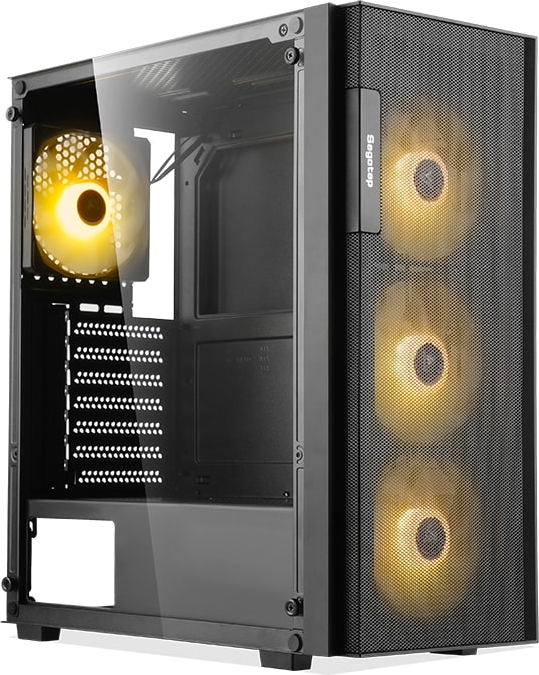 SEGOTEP Axe 5 Siyah 750W 80+ Bronze PCIE 5.1 Midi Tower Kasa