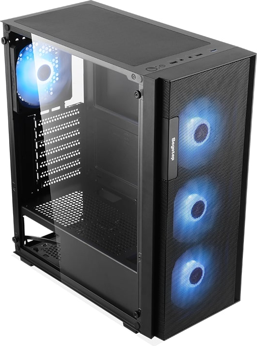 SEGOTEP Axe 5 Siyah 750W 80+ Bronze PCIE 5.1 Midi Tower Kasa