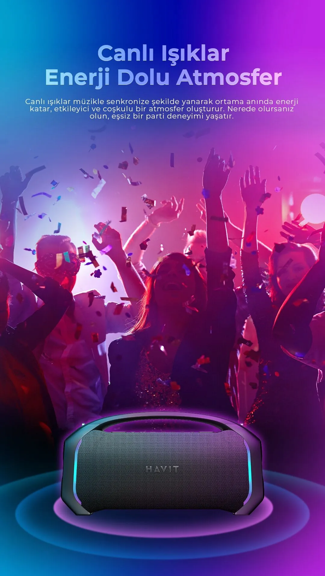 Havit SK910BT Partyblast Go 200w 