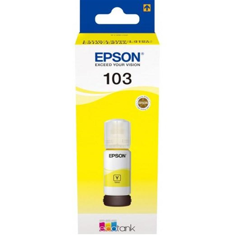 Epson 103 EcoTank Sarı Şişe Mürekkep Kartuşu - C13T00S44A