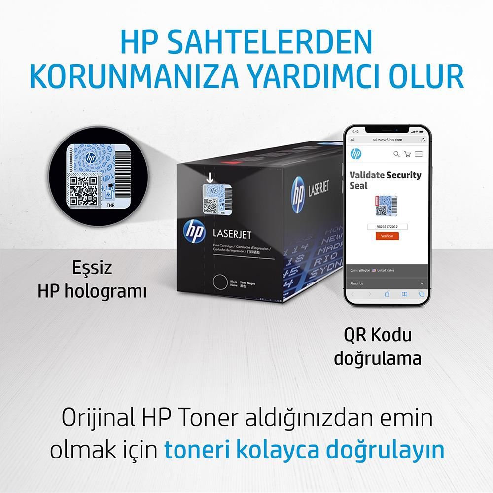 Hp W2071A (117A) Mavi Toner