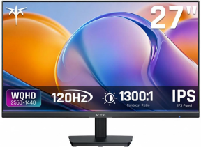 KTC 27″ H27D9 120Hz 5ms QHD FreeSync Premium HDR10 IPS Gaming Monitör