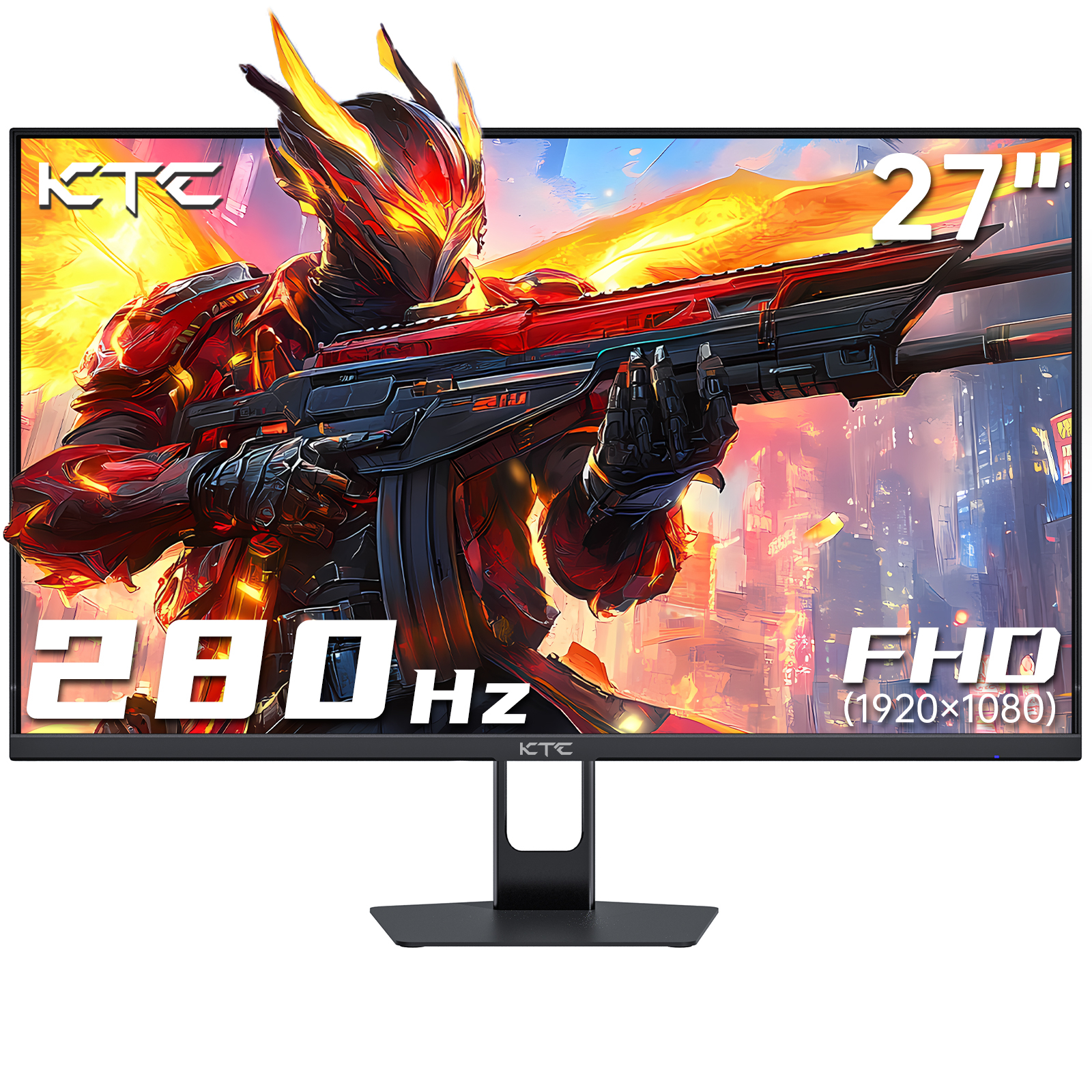 KTC 27″ H27E22P 280Hz 1ms FHD Freesync G-Sync VA Gaming Monitör