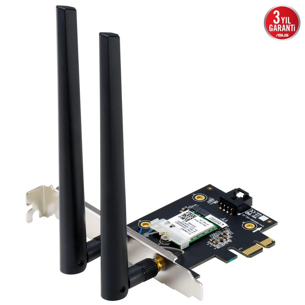 ASUS PCE-BE6500 WiFi7 PCI-E Bluetooth Kablosuz Adaptör 