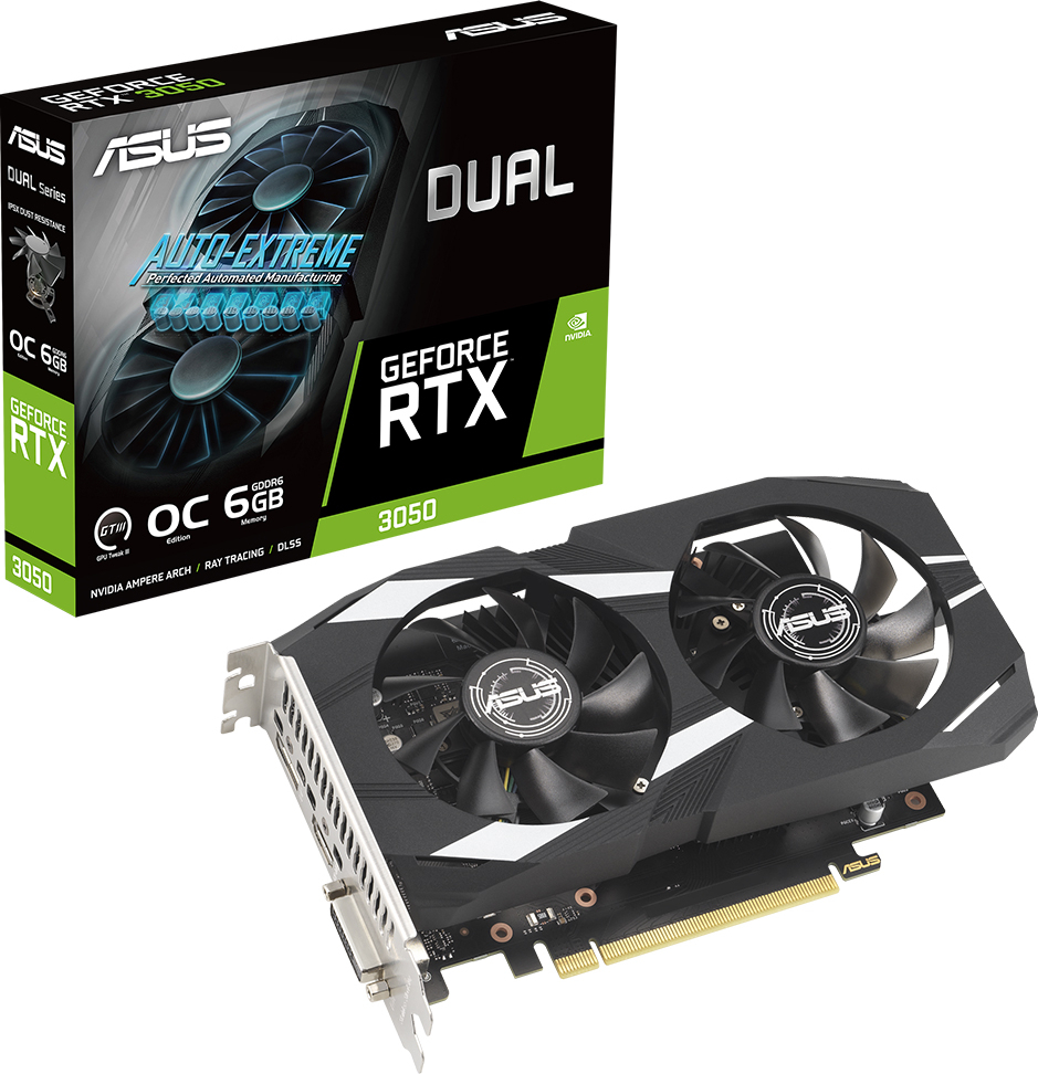 ASUS DUAL-RTX3050-O6G Gaming Ekran Kartı