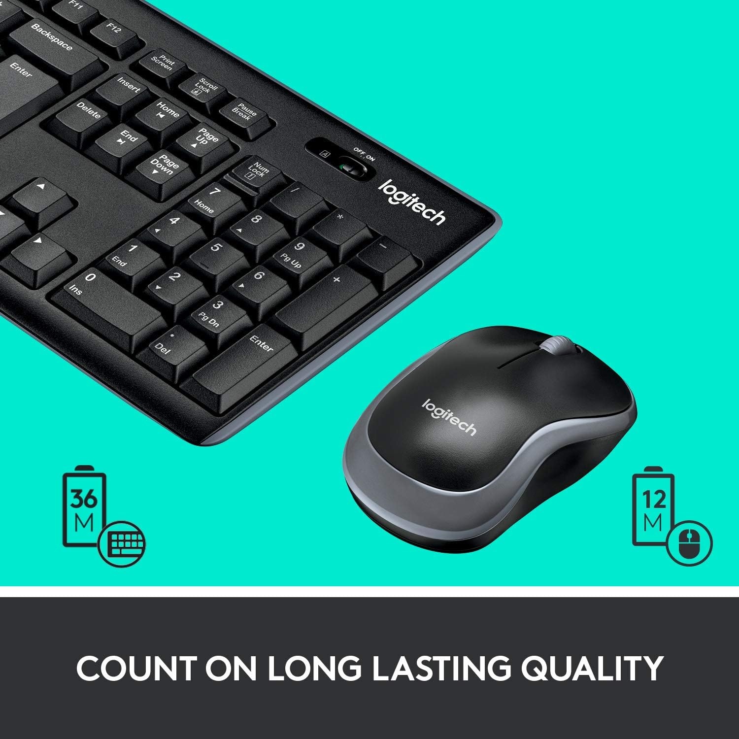 Logitech MK270 920-004525 Klavye Mouse Set