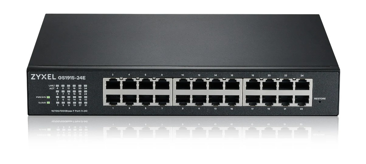 Zyxel GS1915-24E 24 Port 100/1000 Gigabit Switch