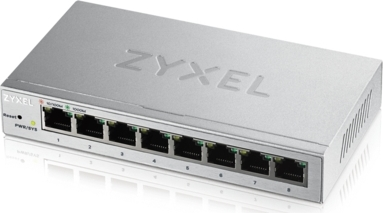 Zyxel GS1200-8 8 Port Gigabit Web Yönetilebilir Switch