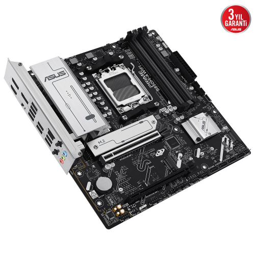 ASUS PRIME B850M-A WIFI AM5 DDR5 8000+(OC)MHz mATX Gaming (Oyuncu) Anakart