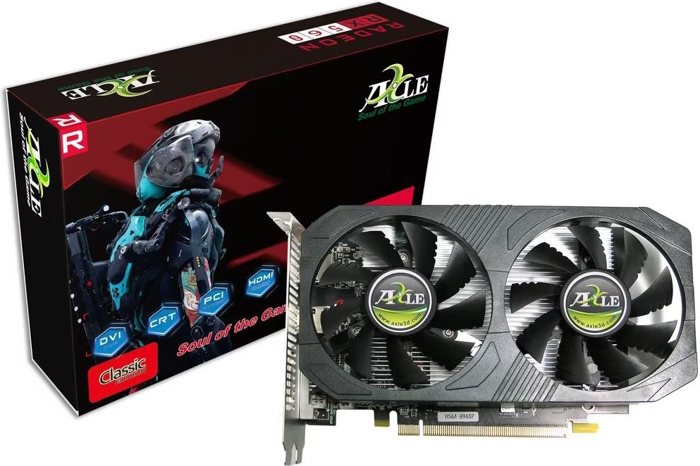 AXLE AMD Radeon RX560 4GB GDDR5 128-Bit Gaming Ekran Kartı