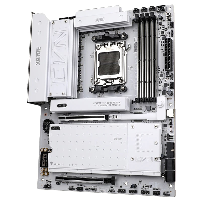 Colorful CVN X870E ARK FROZEN V14 AMD AM5 DDR5 8200Mhz ATX Gaming (Oyuncu) Anakart