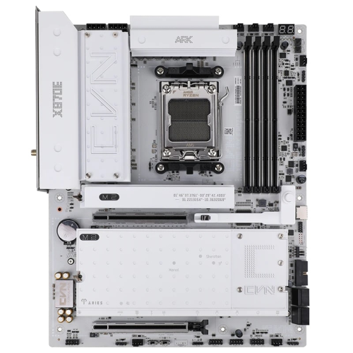 Colorful CVN X870E ARK FROZEN V14 AMD AM5 DDR5 8200Mhz ATX Gaming (Oyuncu) Anakart