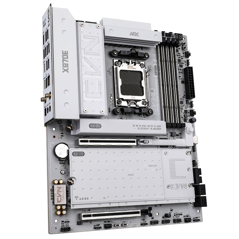Colorful CVN X870E ARK FROZEN V14 AMD AM5 DDR5 8200Mhz ATX Gaming (Oyuncu) Anakart
