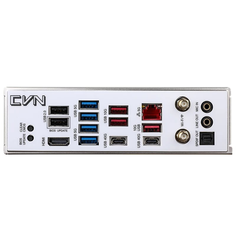 Colorful CVN X870E ARK FROZEN V14 AMD AM5 DDR5 8200Mhz ATX Gaming (Oyuncu) Anakart