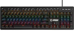 MSI FORGE GK300 Red Switch RGB Mekanik Gaming Klavye