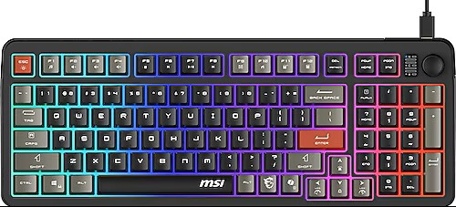MSI Forge GK110 RGB %96 Membrane Switch Kablolu Oyuncu Klavyesi