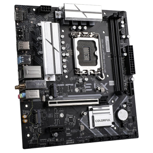 COLORFUL BATTLE-AX B860M-P V20 Intel B860 DDR5 7600MHz mATX Gaming (Oyuncu) Anakart