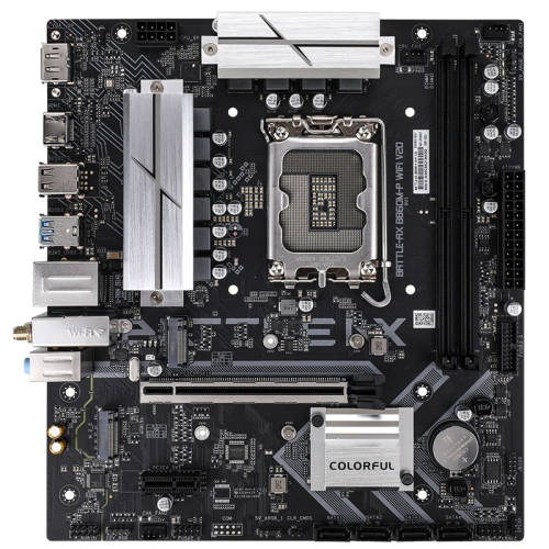 COLORFUL BATTLE-AX B860M-P V20 Intel B860 DDR5 7600MHz mATX Gaming (Oyuncu) Anakart