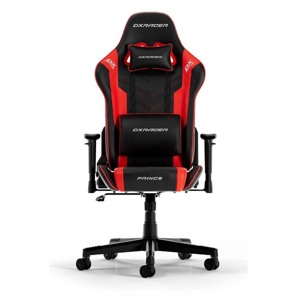 DXRacer Prince Serisi Oyuncu Koltuğu Siyah-Kırmızı Oyuncu Koltuğu