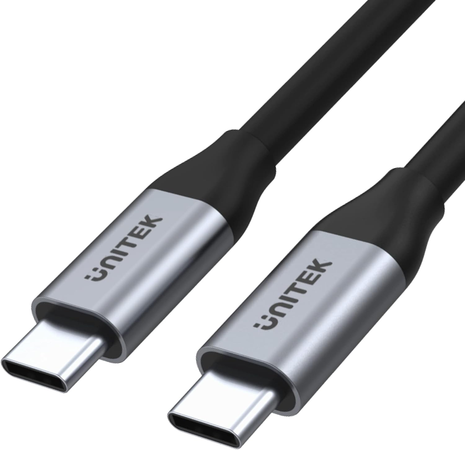 Unitek Type-C to Type-C 100W 2Mt 4K 5Gbps Görüntü Aktarımı Hızlı Şarj Kablosu C14091ABK