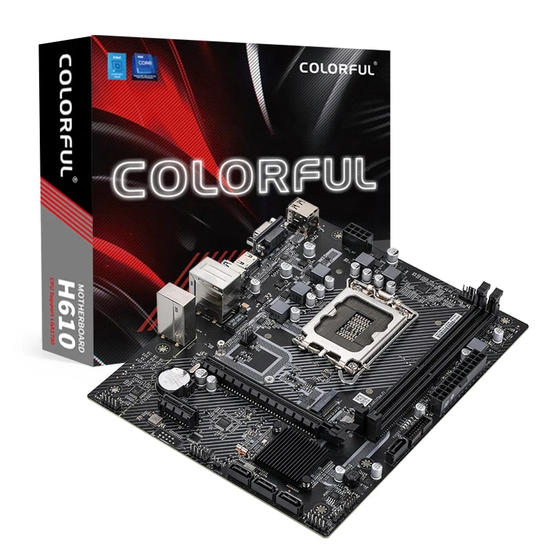 COLORFUL H610M-D V20A DDR4 INTEL H610 M-ATX
