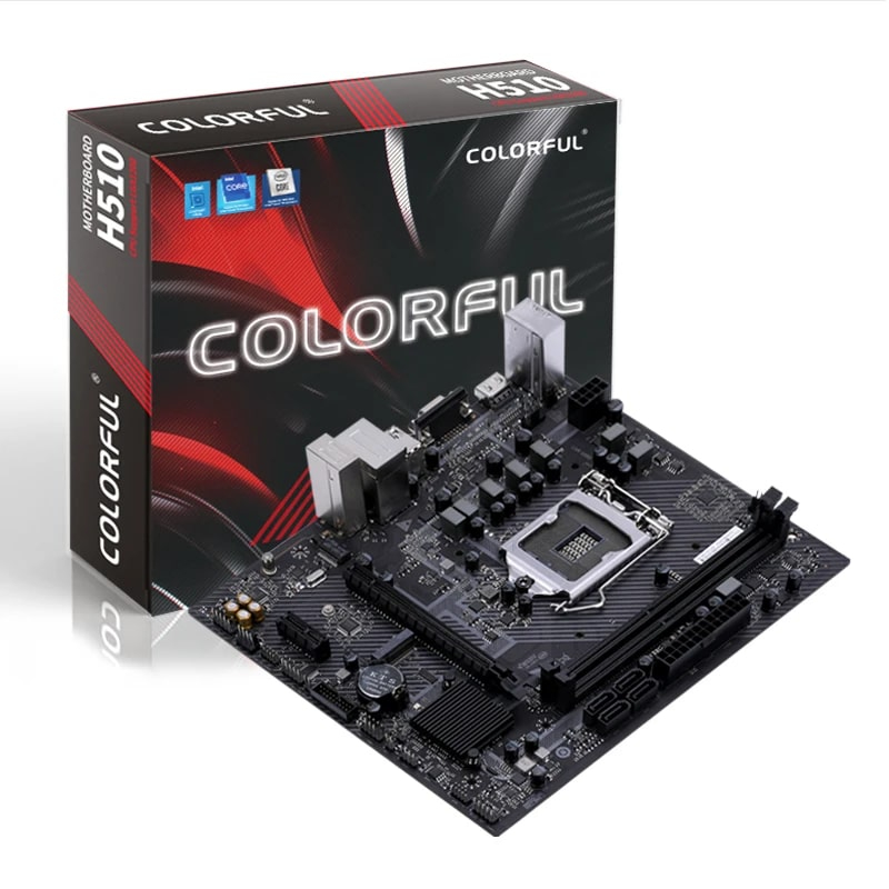 COLORFUL H610M-K M.2 V20 DDR4 3200MHz mATX Gaming (Oyuncu) Anakart