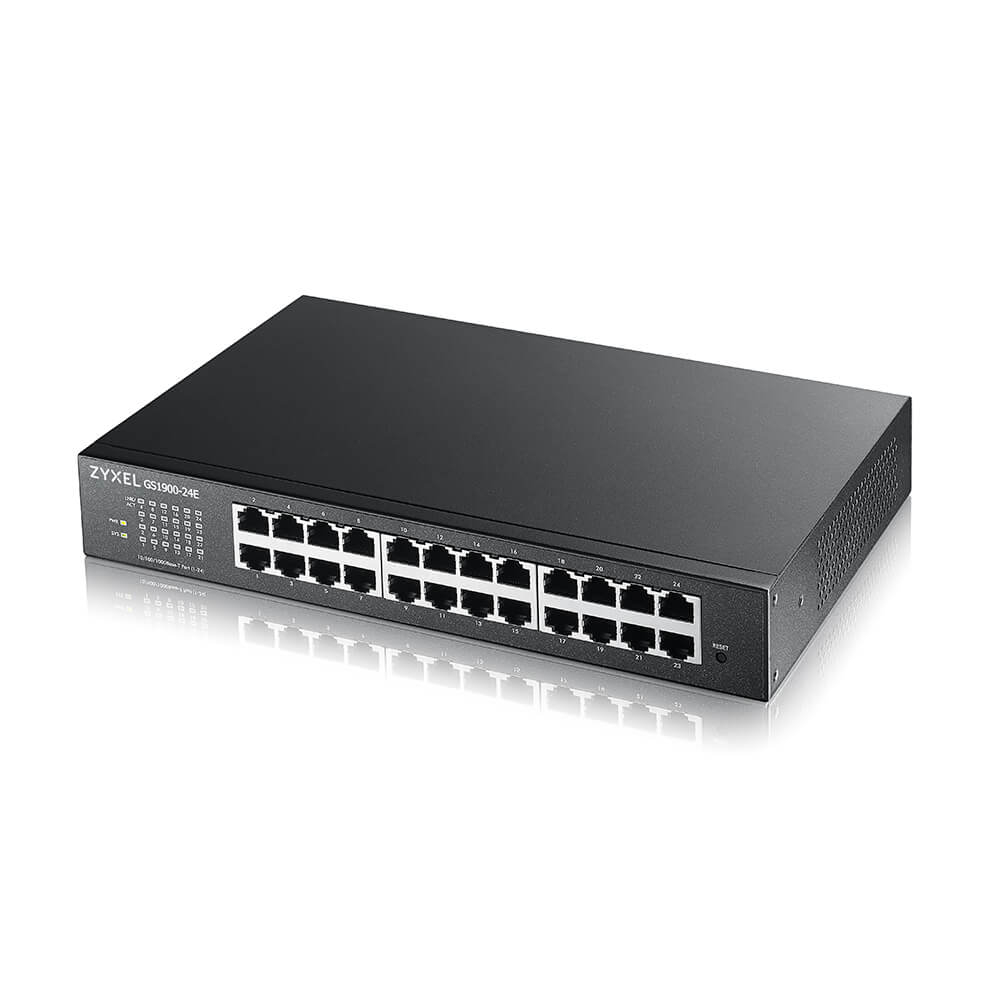 Zyxel GS1900-24-EU0102F 24 Port 10/100/1000+2xDual SFP L2 Yönetilebilir Switch