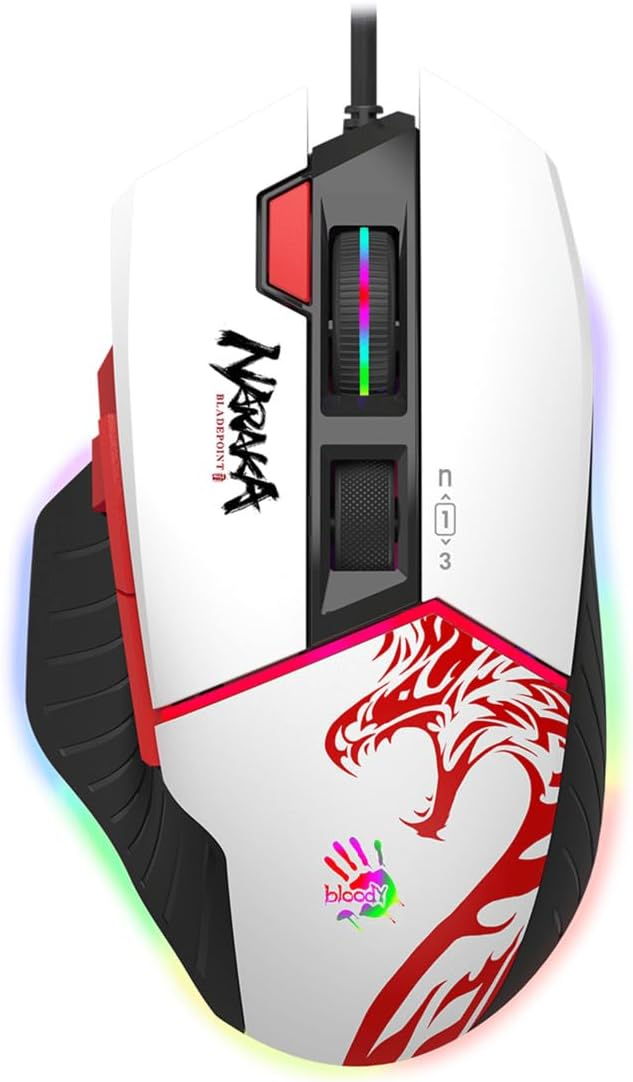 Bloody W95 Max Sports Navy Kablolu Gaming Mouse