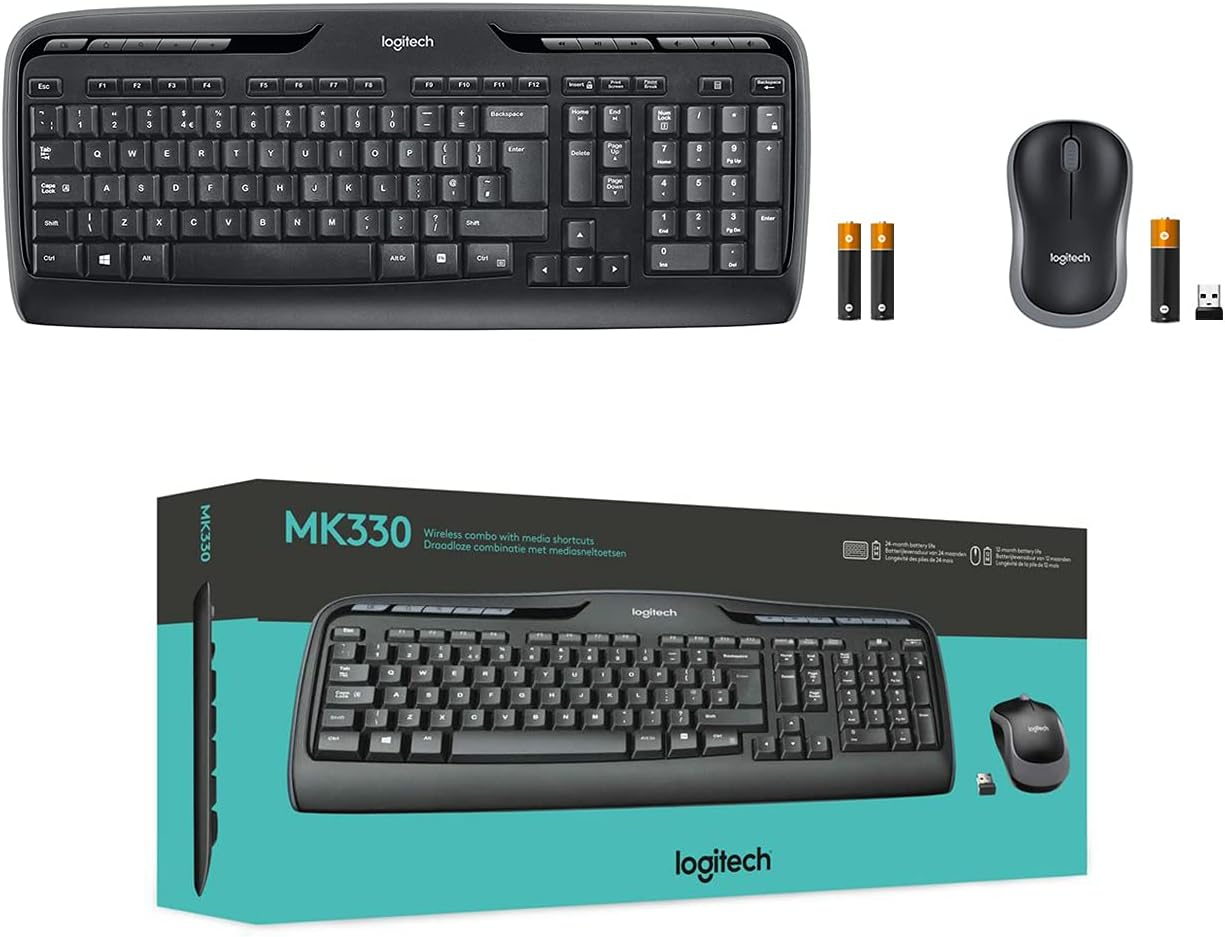 Logitech MK330 920-003988 Kablosuz Klavye Mouse Set
