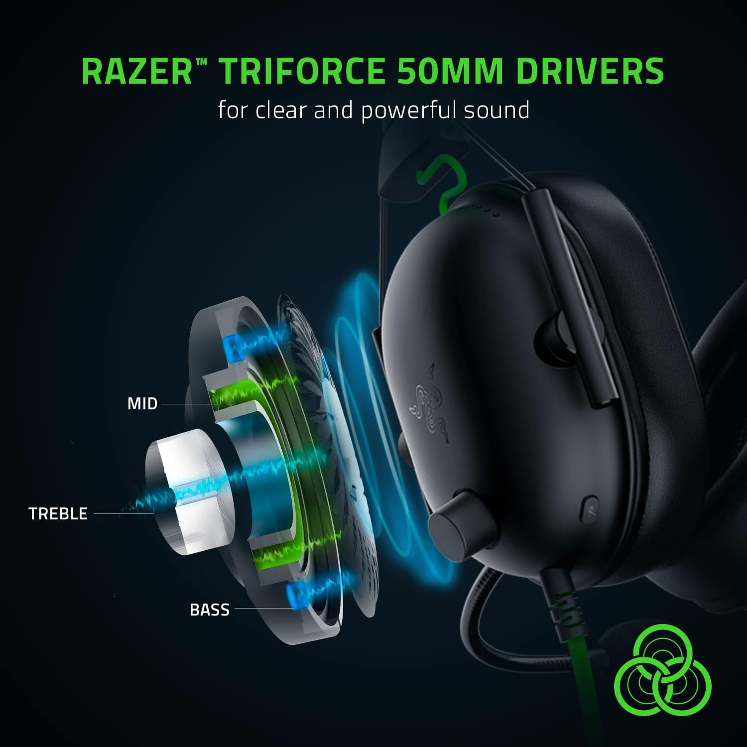Razer Blackshark V2 X RZ04-03240100-R3M1 Siyah Kablolu Gaming (Oyuncu) Kulaklık 