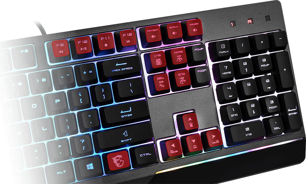 MSI Vigor GK30 RGB Türkçe Gaming Klavye