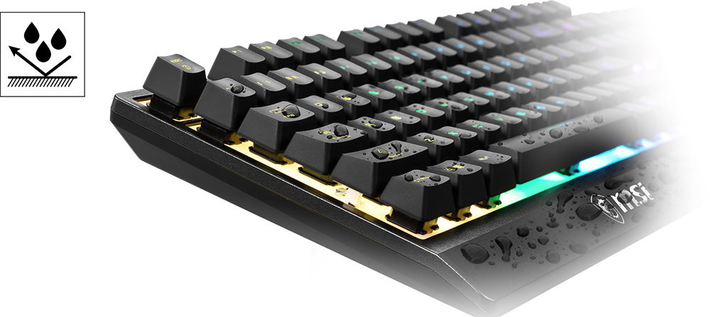 MSI Vigor GK30 RGB Türkçe Gaming Klavye