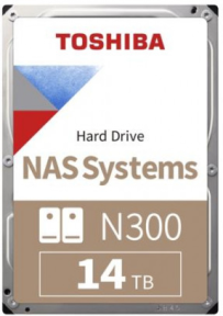 Toshiba N300 HDWG51EUZSVA 14TB 7200RPM 3.5” SATA 3 Harddisk