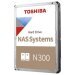 Toshiba N300 MN10ADA400ES 4TB 7200RPM 3.5” SATA 3 Harddisk