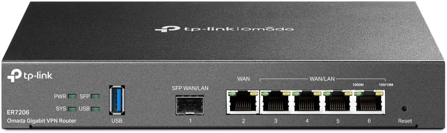 TP-Link ER7206 Gigabit Multi-WAN VPN Router 