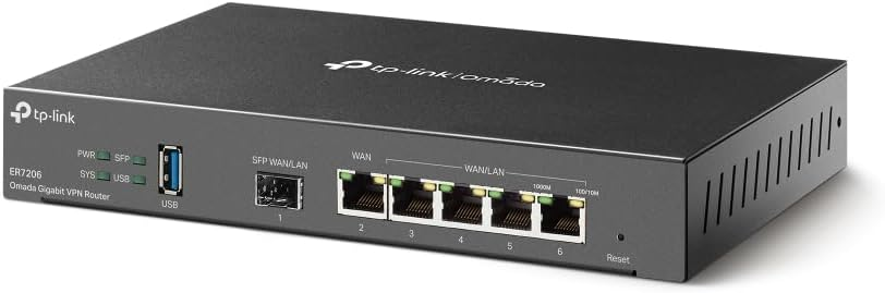 TP-Link ER7206 Gigabit Multi-WAN VPN Router 