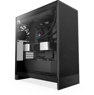 NZXT H Series H7 (2024) Flow CM-H72FB-01 Siyah Mid Tower Gaming (Oyuncu) Kasa