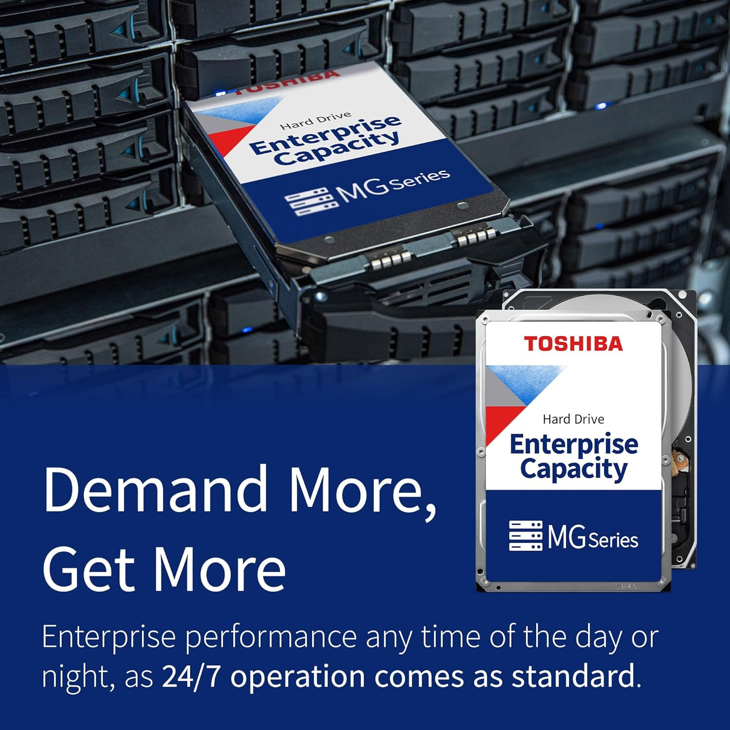 Toshiba MG10 MG10AFA22TE 22TB 7200RPM 7/24 SATA Nas Harddisk