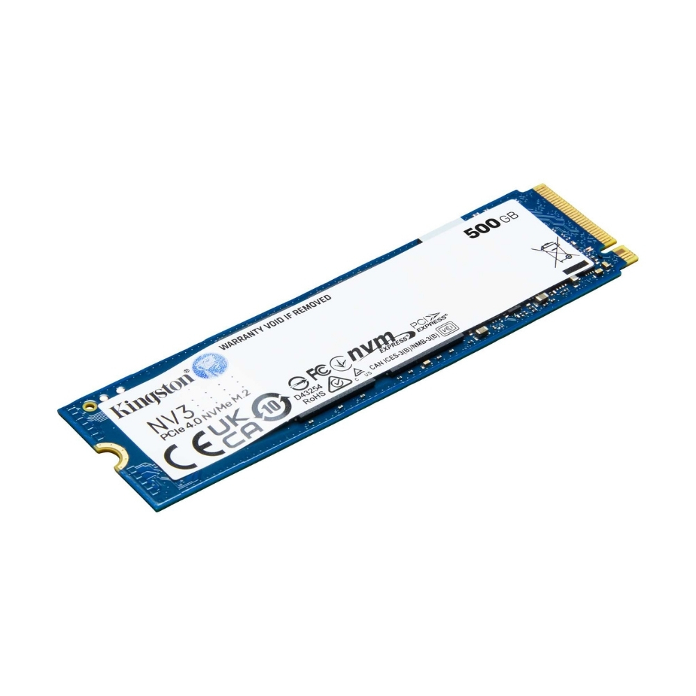 Kingston NV3 SNV3S/500G 500GB 5000/3000MB/s Gen 4x4 NVMe SSD Disk (Bulk)
