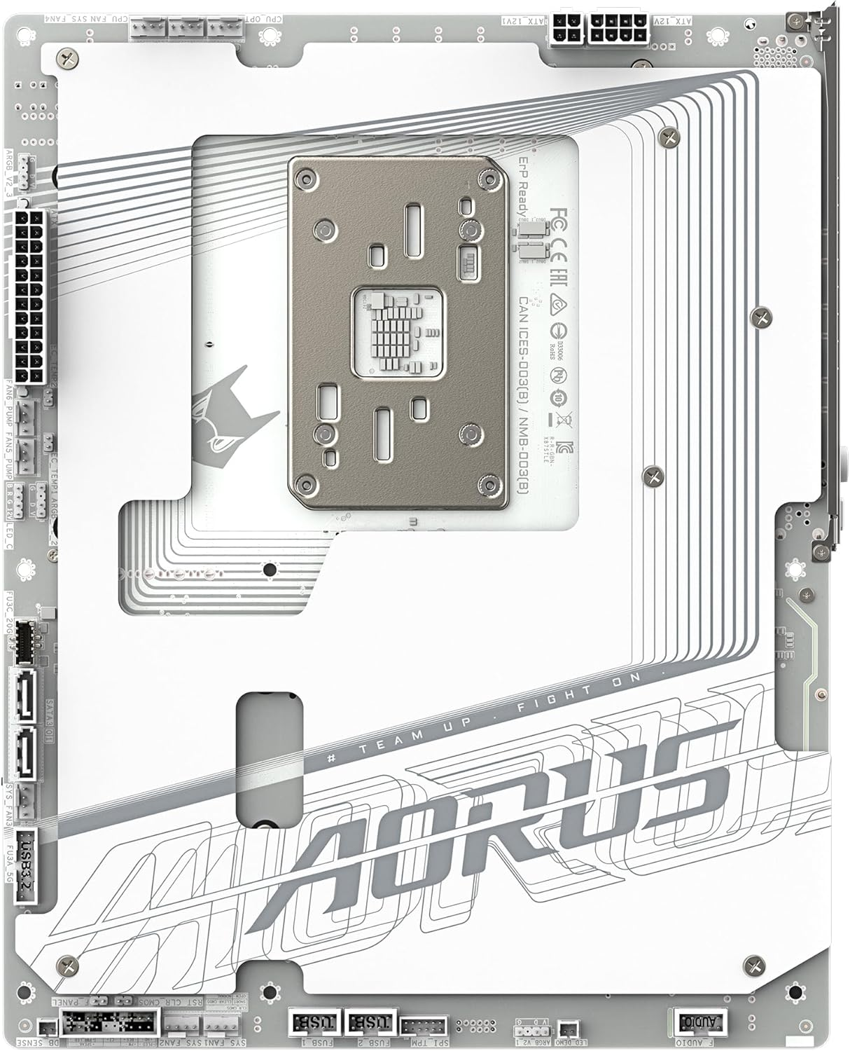 Gigabyte X870 AORUS STEALTH ICE AM5 DDR5 8200MHz (OC) ATX Gaming Anakart
