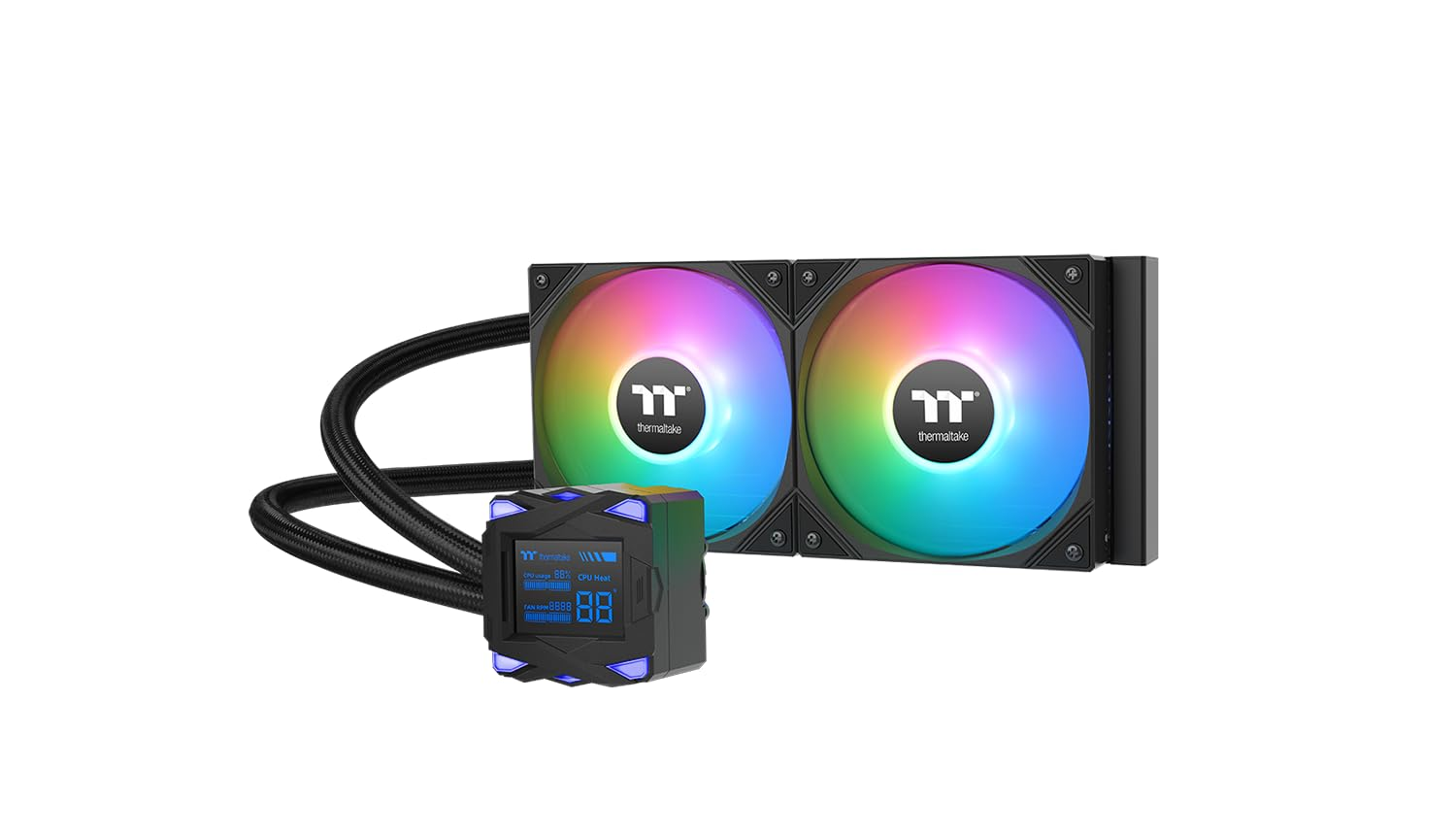 Thermaltake LA240-S LCD  ARGB 240mm AM5/1851p Uyumlu İşlemci Sıvı Soğutucu