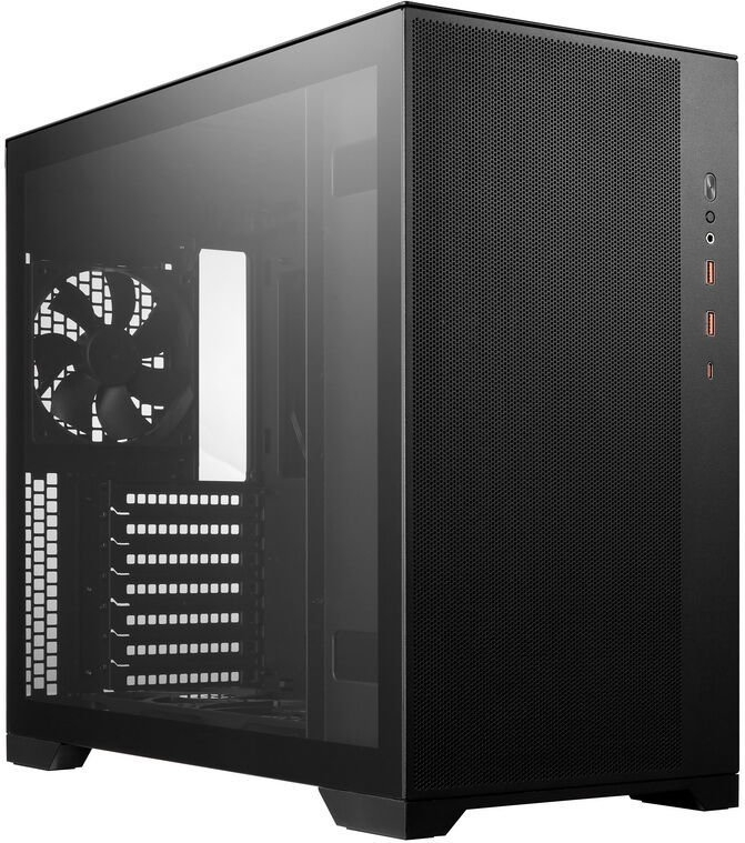 FSP CMT580B Siyah E-ATX 4x120mm Siyah Fan Temperli Cam Type-C Mesh E-ATX Full Tower Gaming Kasa
