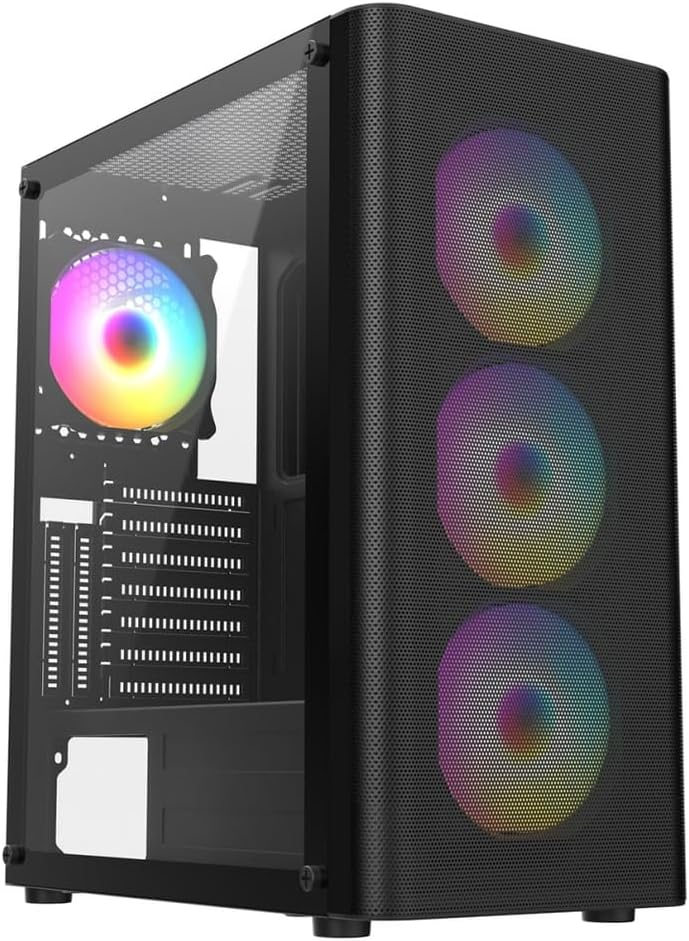 Frisby FC-9385G 4x120mm RGB FAN 550W Mid Tower ATX Gaming Kasası
