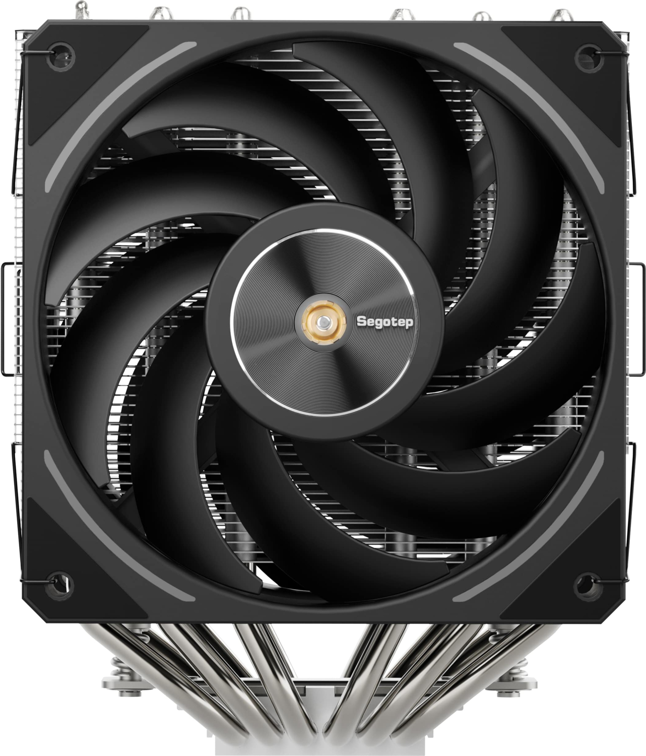 SEGOTEP MU TH6 Siyah 2x120mm ARGB Hava Soğutucu