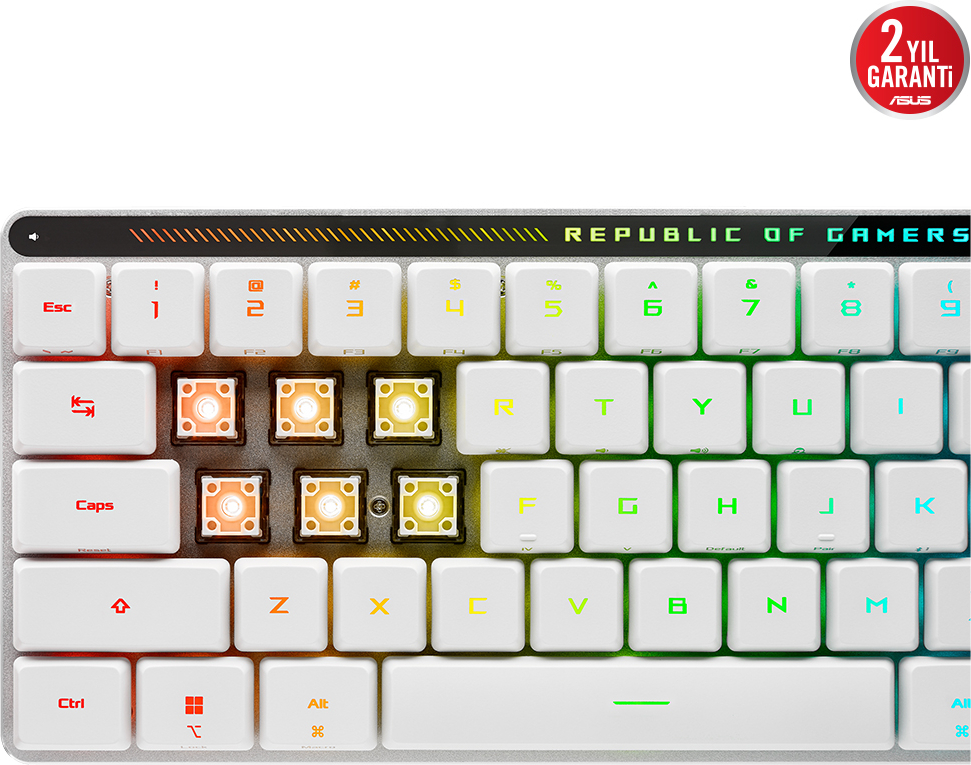 ROG Falchion RX Low Profile RX UK Q Gaming Klavye