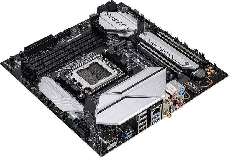 COLORFUL BATTLE-AX B850M-PLUS PRO WIFI V14 DDR5 7600MHz mATX AM5 Gaming (Oyuncu) Anakart